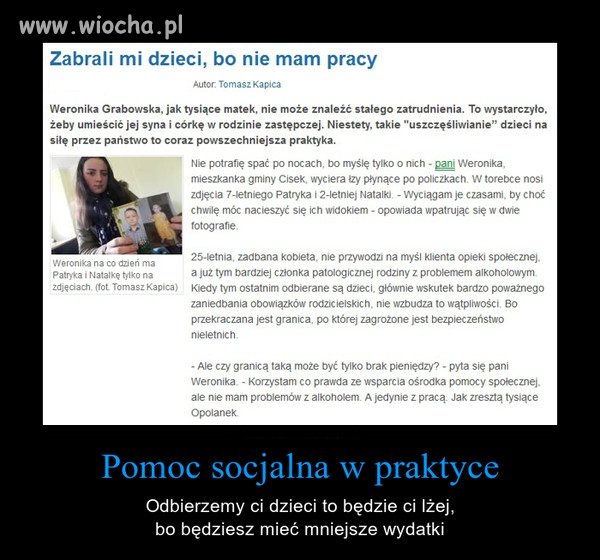 Jeśli dzieci są katowane pomoc społeczna