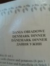 A na obiad Dania