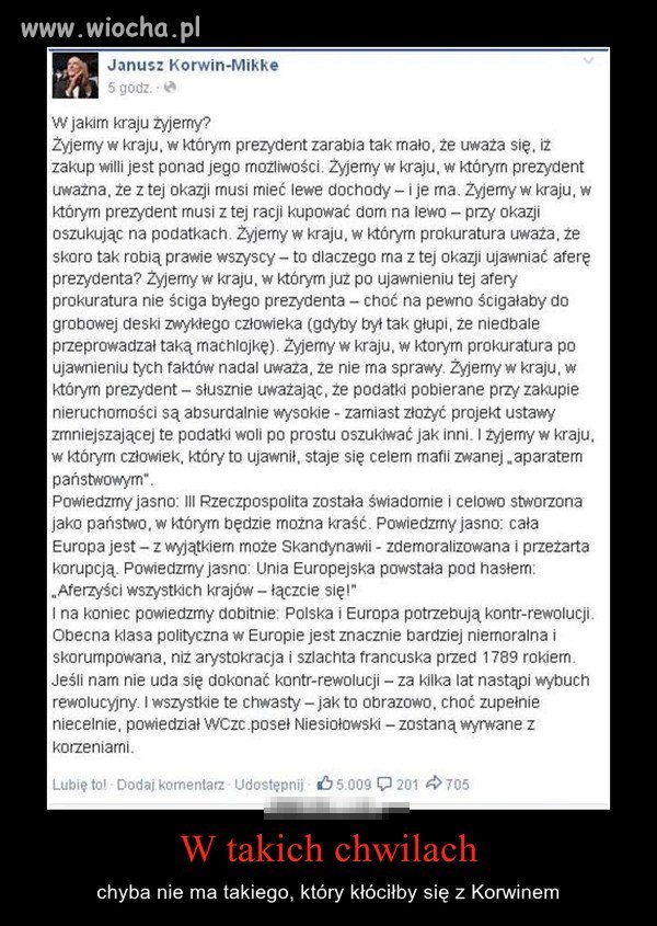 W jakim kraju żyjemy?
