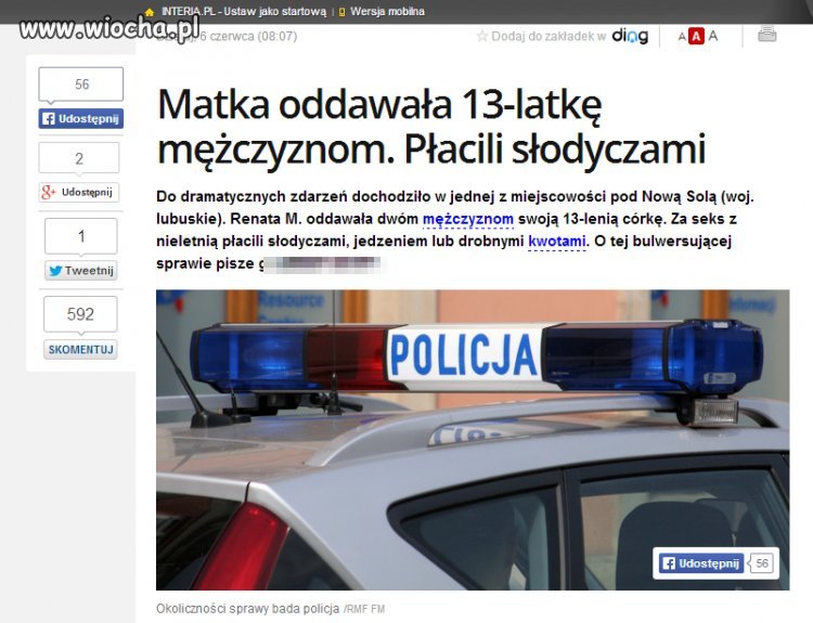 Kochająca matka.
