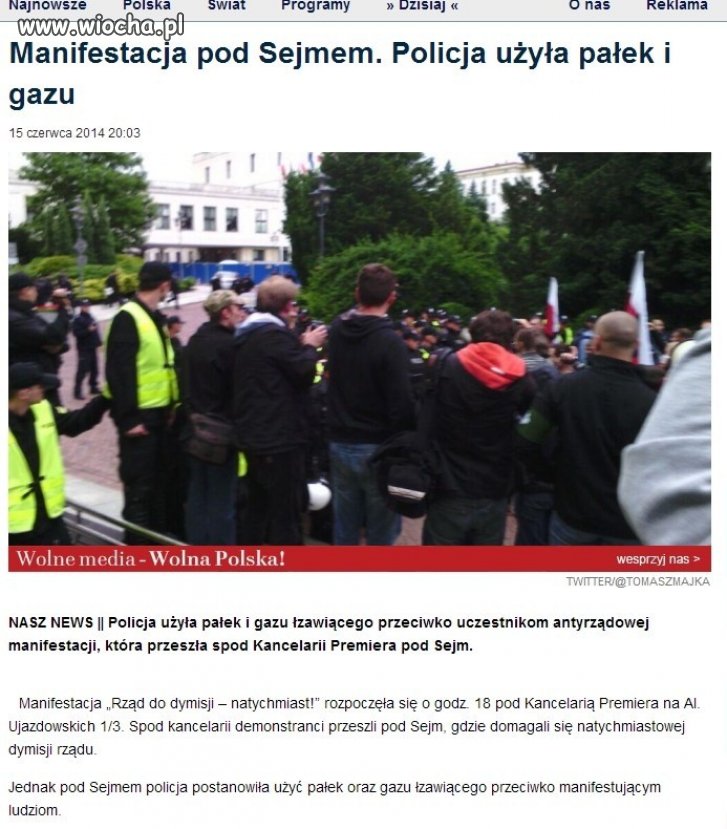 Demokracja w wydaniu Donalda. ZOMO powraca