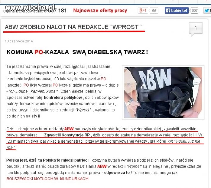 Dziś "WPROST" jutro wasze domy...