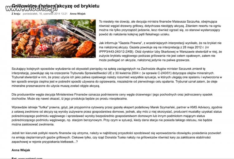 Co jeszcze wymyślą 