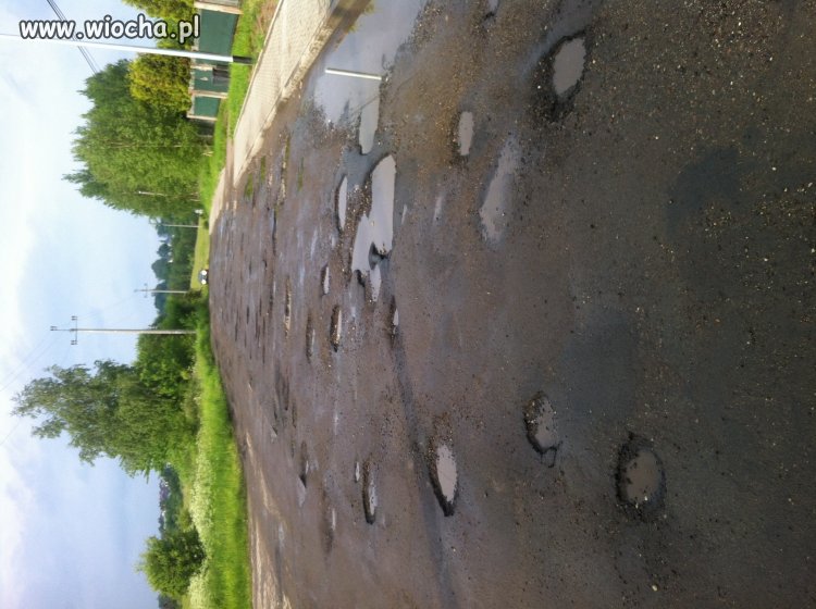 Droga 3km od granicy Niemieckiej Dołuje!