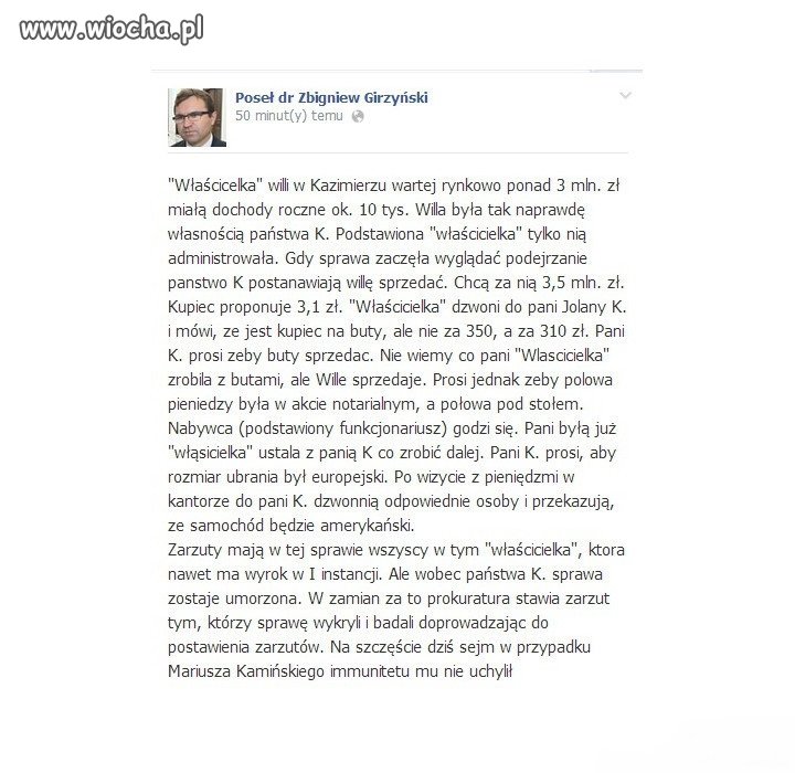 Bajki i bajeczki w/g naszych polityków