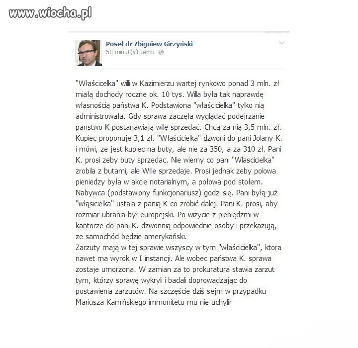 Bajki i bajeczki w/g naszych polityków