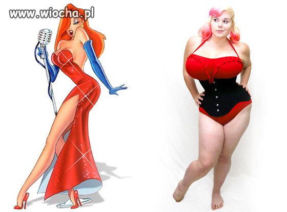 Penny Brown chce być jak Jessica Rabbit