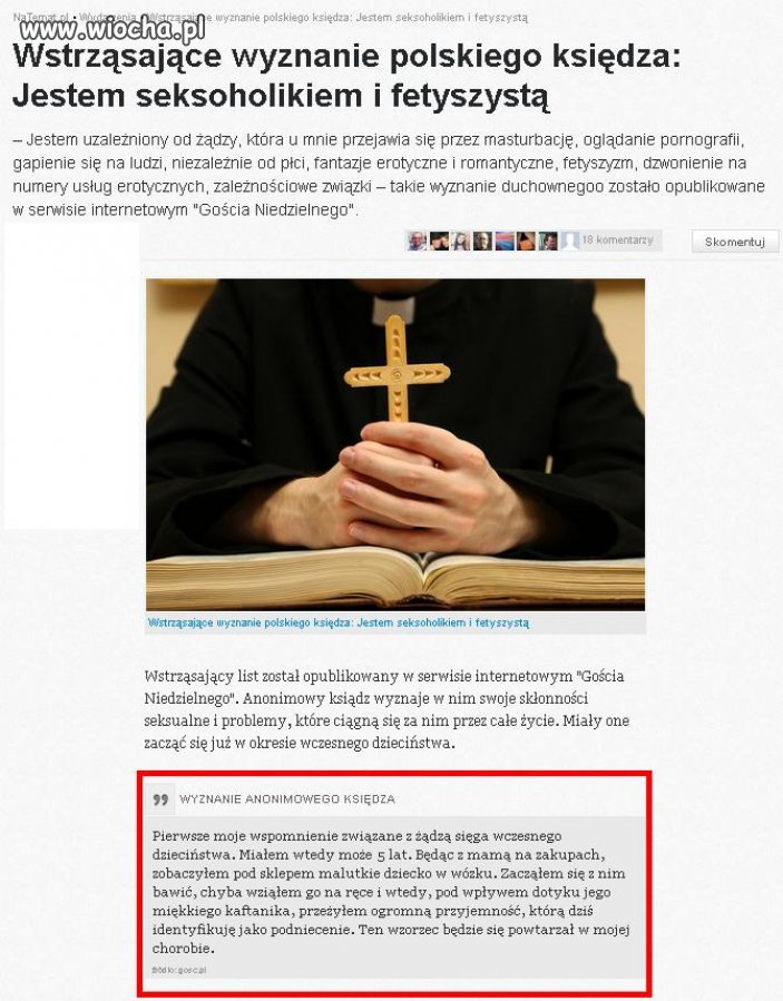 Pedofil od piątego roku życia? 