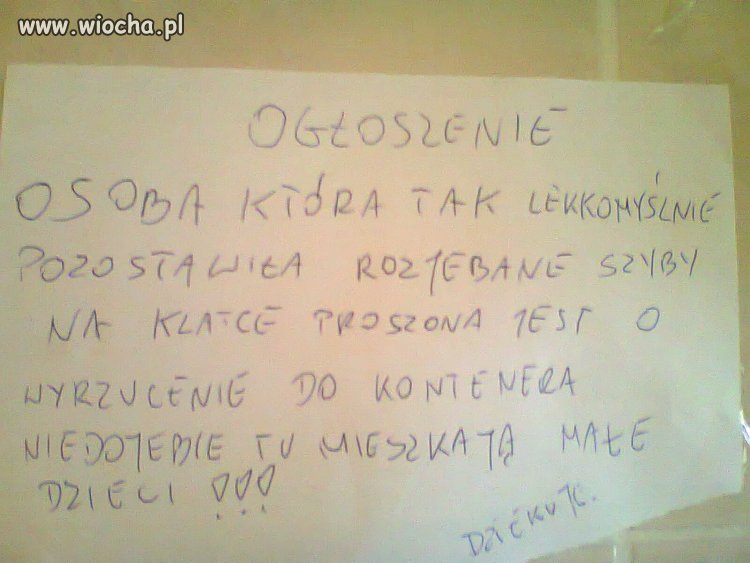 Bezmyślność ludzka nie zna granic