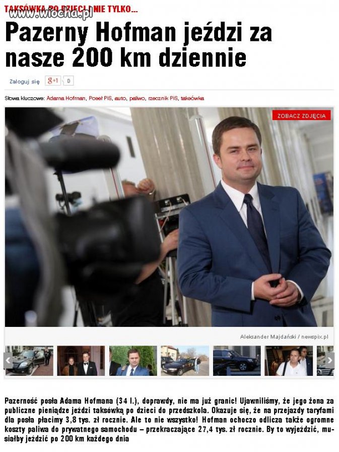Tak politycy doją nasze państwo!!!