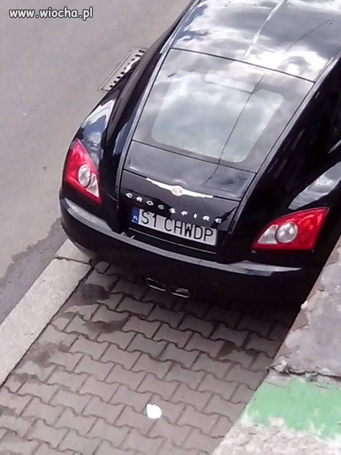 Cwaniak na chodniku