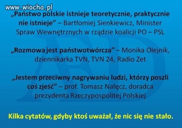 Nic się nie stało...