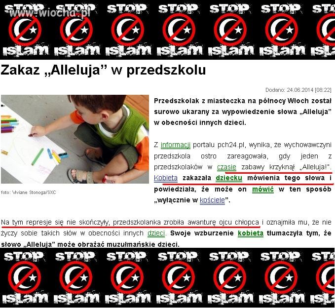 Ale "allah akbar" to mogą ciapate wszędzie 