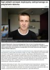 Ojciec nie może przytulić córki,