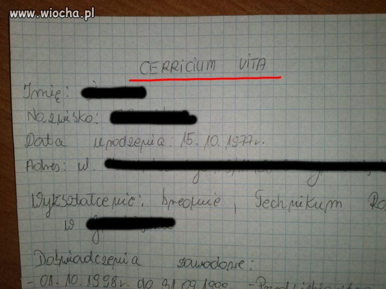 CERRICIUM VITA