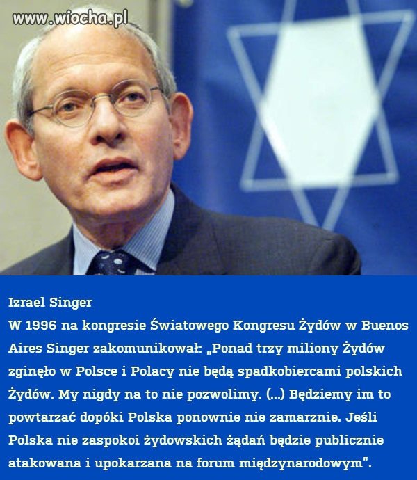 Negatywnie wypowiedz się na temat
