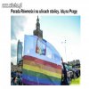 Zszargać godło zszargać flagę a potem HETERO...