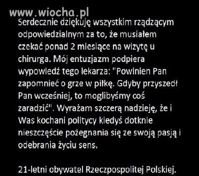 Polskia służba zdrowia, prywatnie albo samo