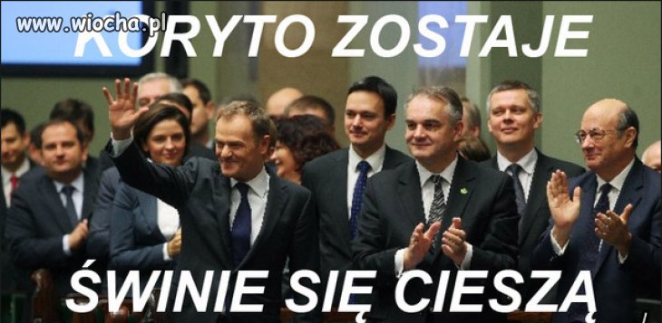 Koryto zostaje