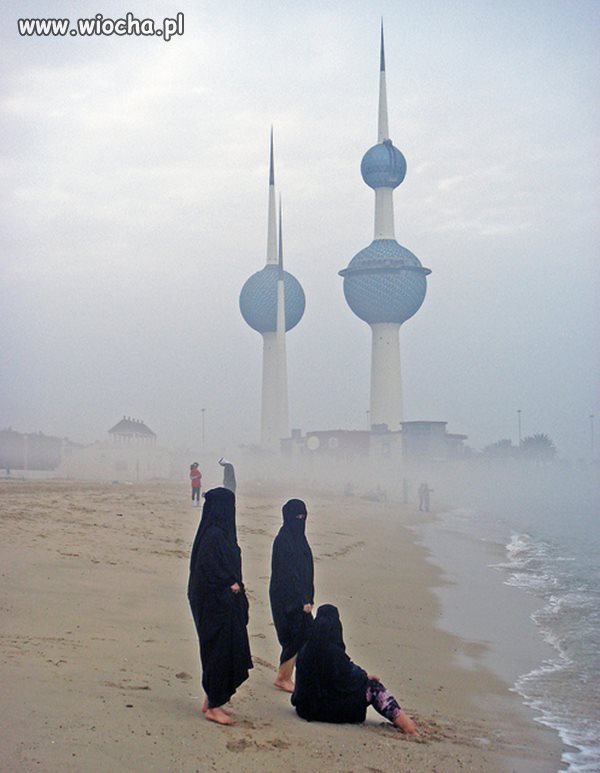 Muzułmanki na plaży