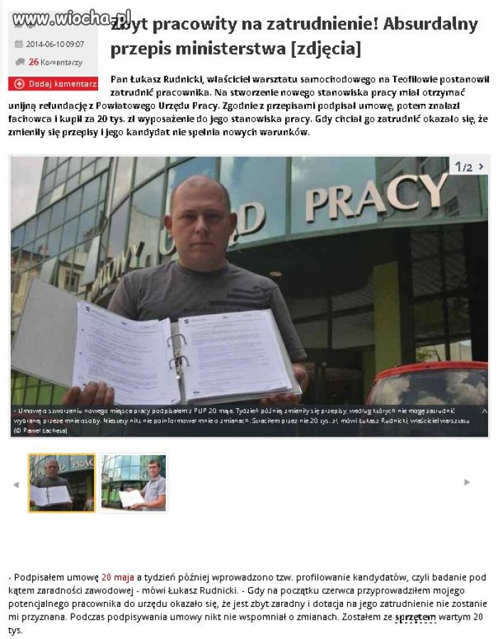 W tym kraju nie warto być pracowitym!!!