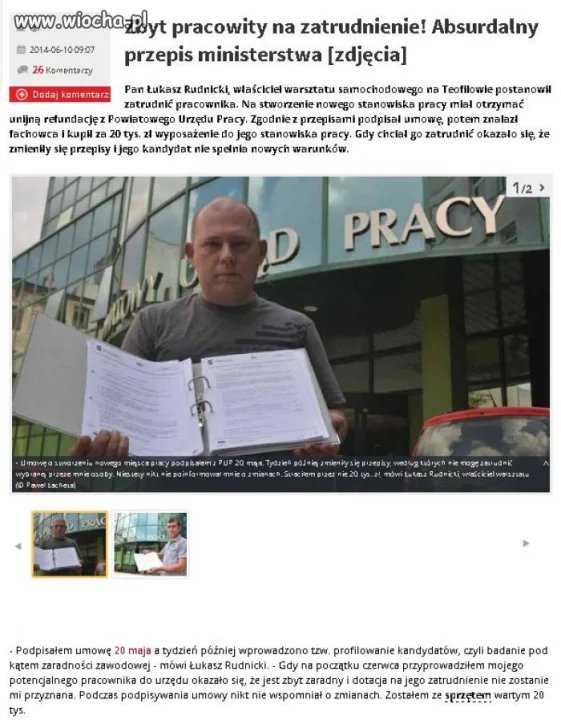 W tym kraju nie warto być pracowitym!!!