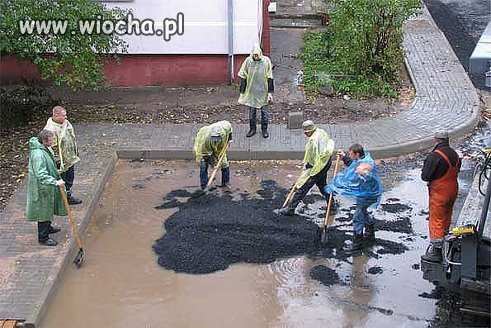 Jak pozbyć się kałuży 