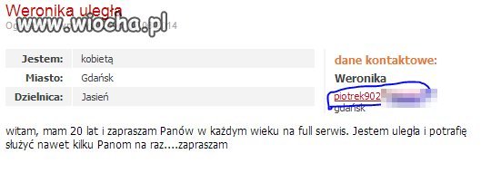 Kto chce się umówić?