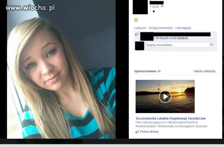 Brwi to ona ma zawodowe .