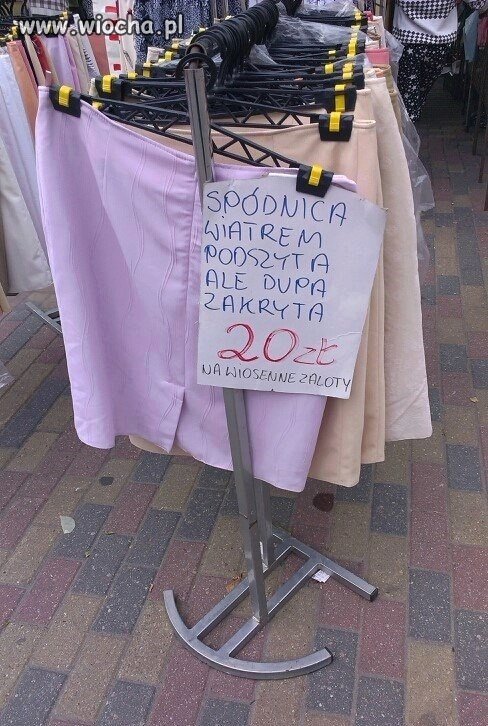 Spódnica na wiosenne zaloty