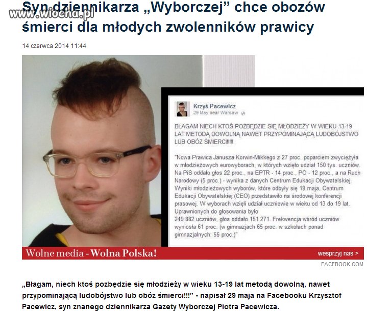 Gdyby to napisał zwolennik prawicy