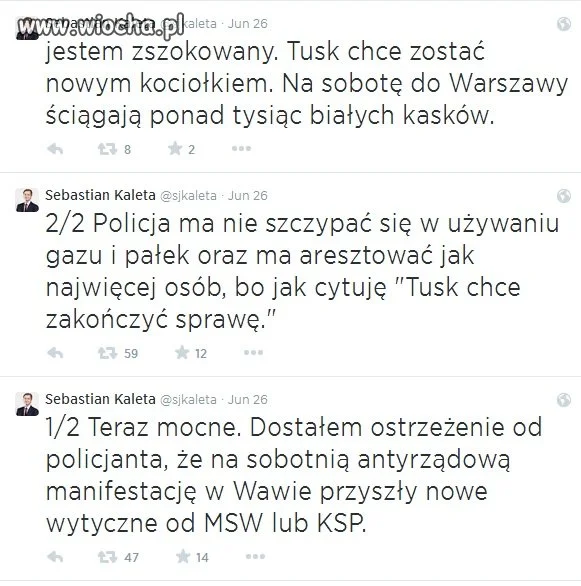 Demokracja w wykonaniu tuska