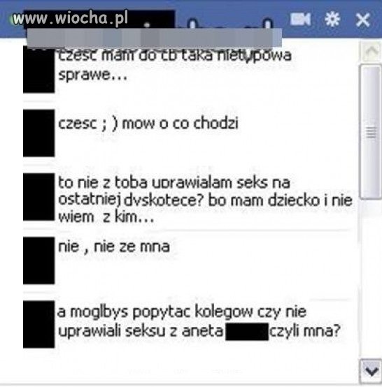 Szukanie ojca na fejsie...