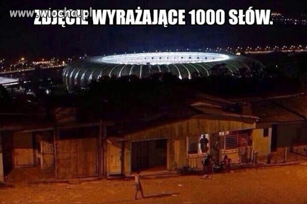 Mundial się skończy, a bieda pozostanie.