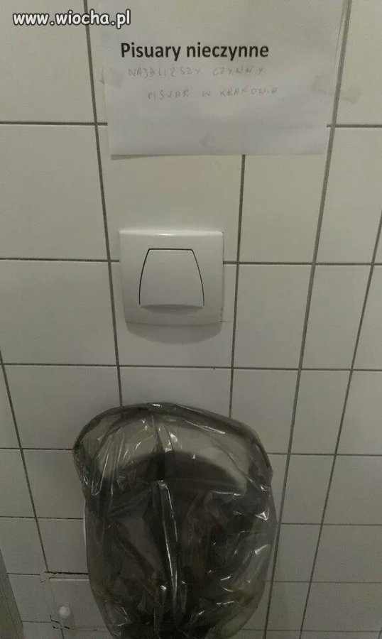 Pisuary nieczynne