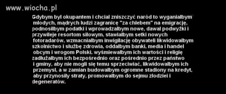 Ale nim nie jestem, więc możemy być spokojni?