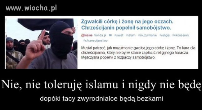 Bo Islam to nie religia