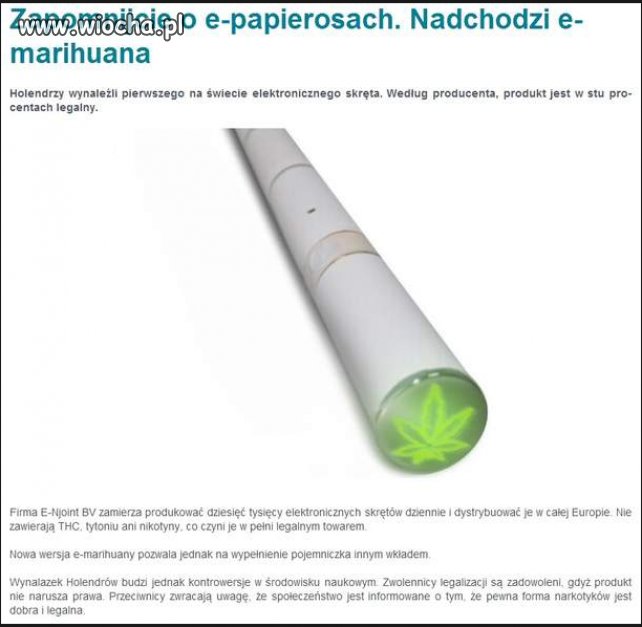 Nowy wynalazek Holendrów