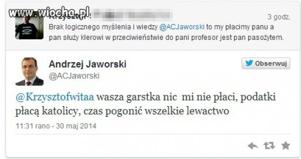 Mądrości posła PIS