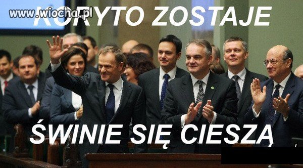 Koryto zostaje 