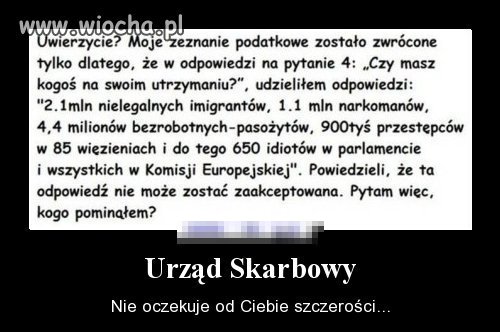 Zapomniałeś dodać że mamy armię...