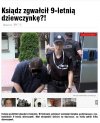 Kolejny zwyrodnialec w sutannie...