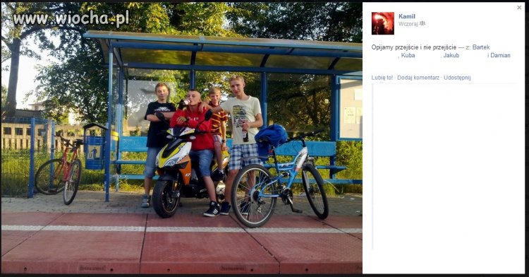 "opijamy przejście i nie przejście"