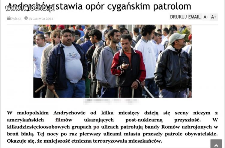Cyganie terroryzują Polaków