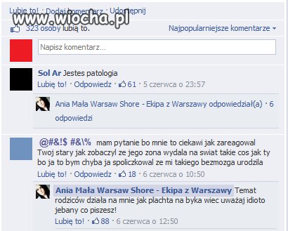Ania z Warsaw Shore oraz...