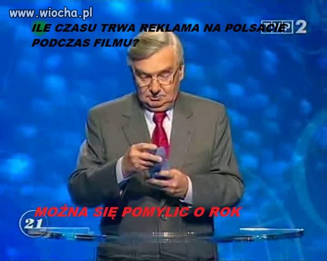 Polsat: blok reklamowy przerywany filmem