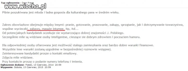 Kulturalny pan poszukuje...