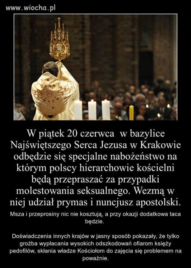 W normalnych krajach ofiarom wypłaca się odszkodowania 