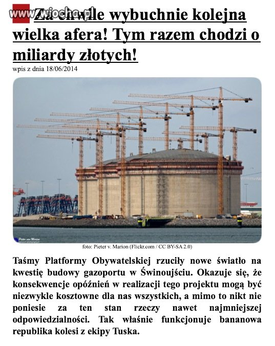 Kolejna afera?