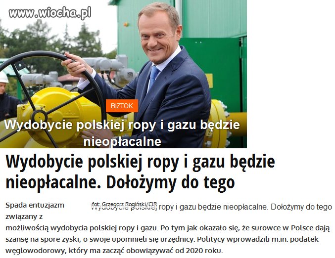 Czy kiedykolwiek premier jakiegoś kraju powiedział